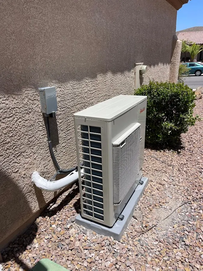 Residential air conditioning condenser unit in Waterford